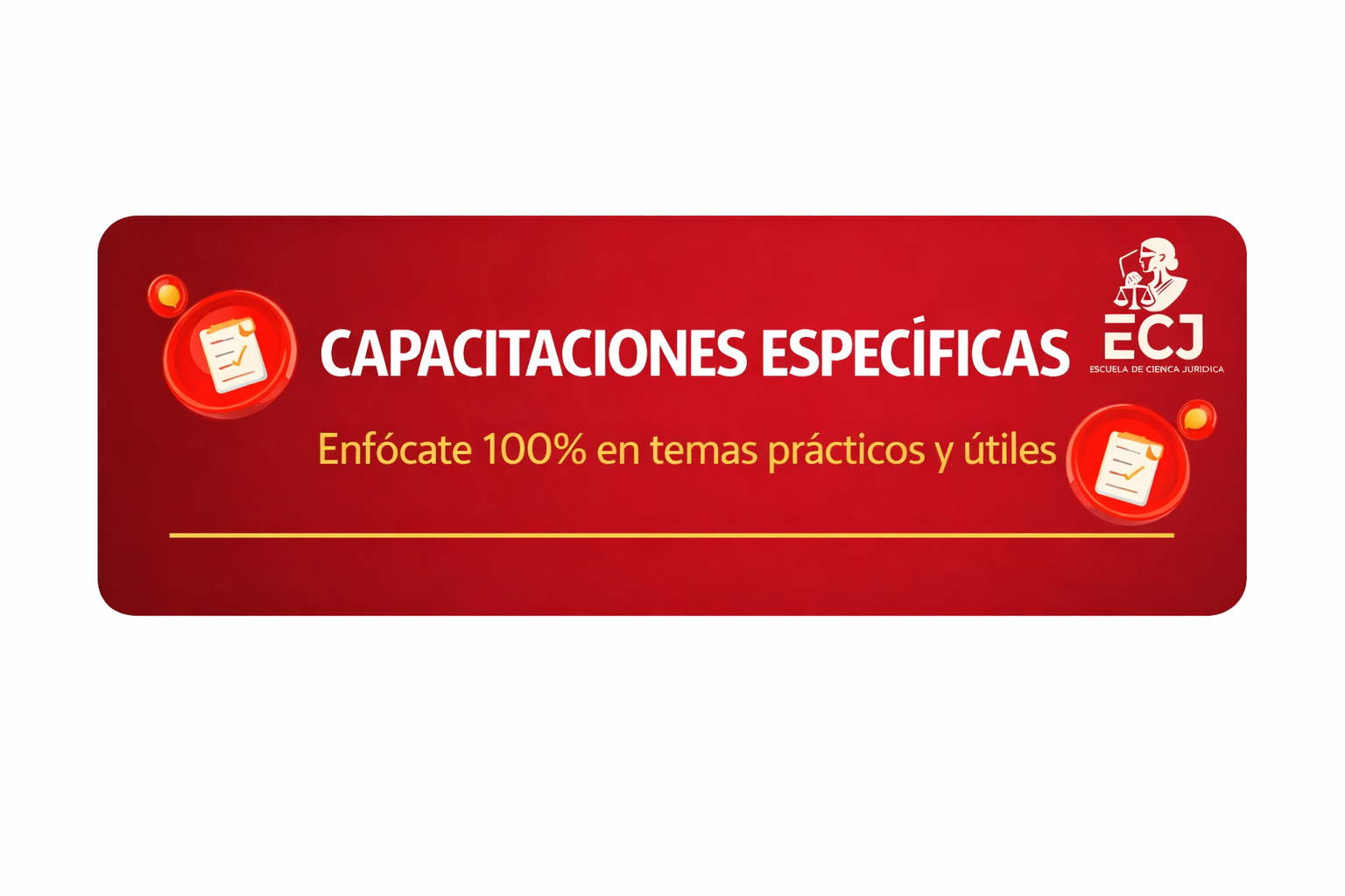 Capacitaciones específicas